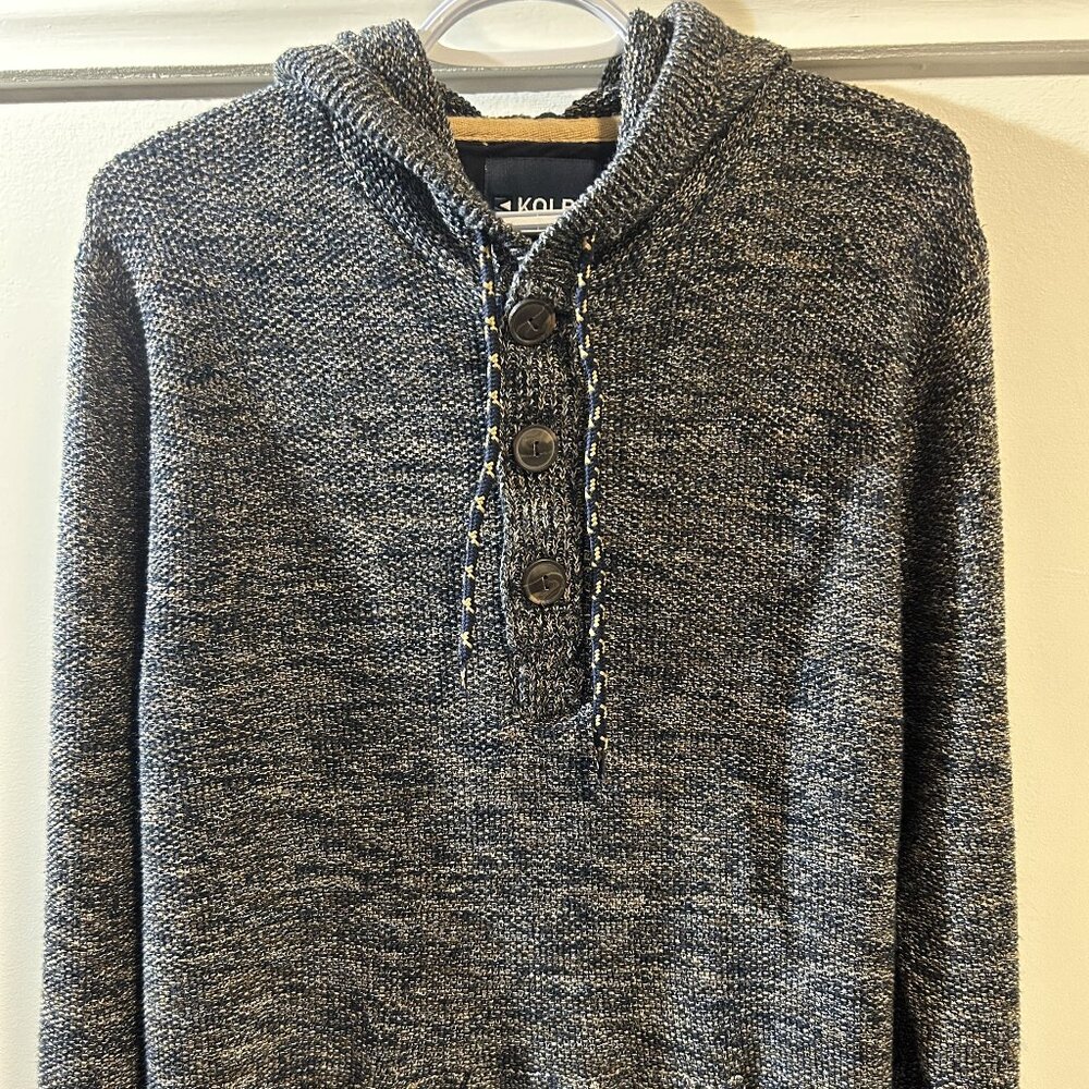 Kolby Hooded Knit Sweater